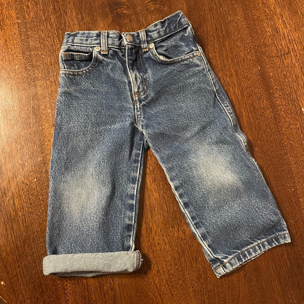 Ralph Lauren Vintage Denim Jeans Polo Jeans Co. Size 2 Toddlers